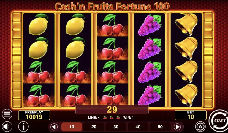 Cash'n Fruits Fortune 100 Review