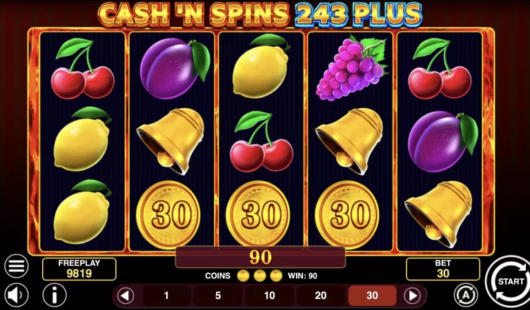 Cash'n Spins 243 Plus Review
