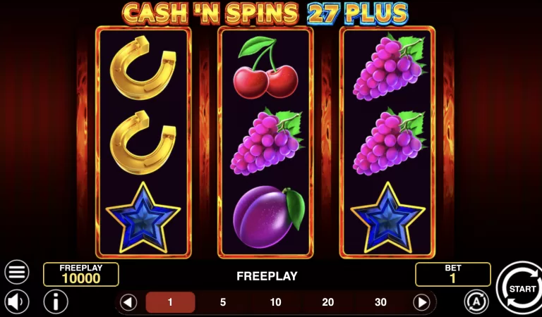 Cash'n Spins 27 Plus slot review