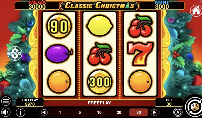 Classic Christmas Hold And Win Review