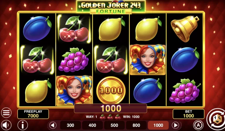 Golden Joker 243 Fortune Review