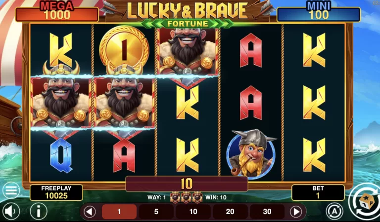 Lucky and Brave Fortune slot review