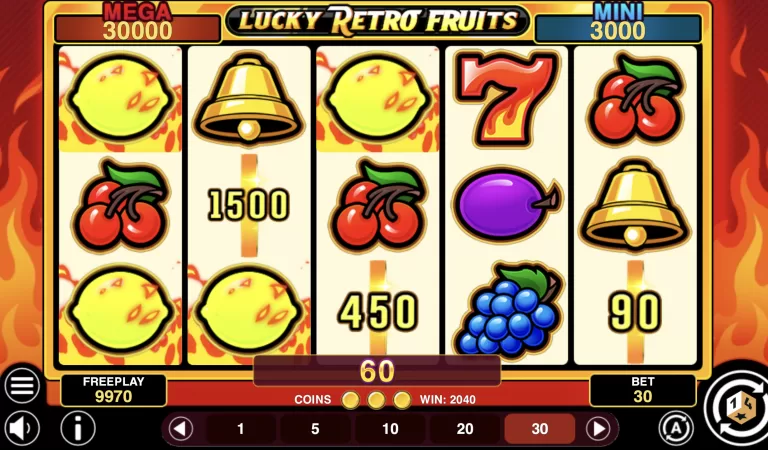 Lucky Retro Fruits Hold And Win Review